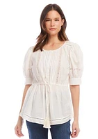 Lace Inset Tunic