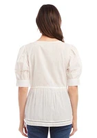 Lace Inset Tunic