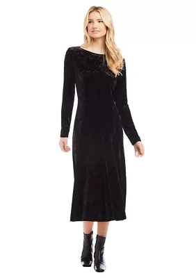 Kate Velvet Midi Dress