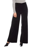 Petite Crushed Velvet Pants