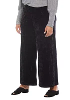 Plus Crushed Velvet Pants