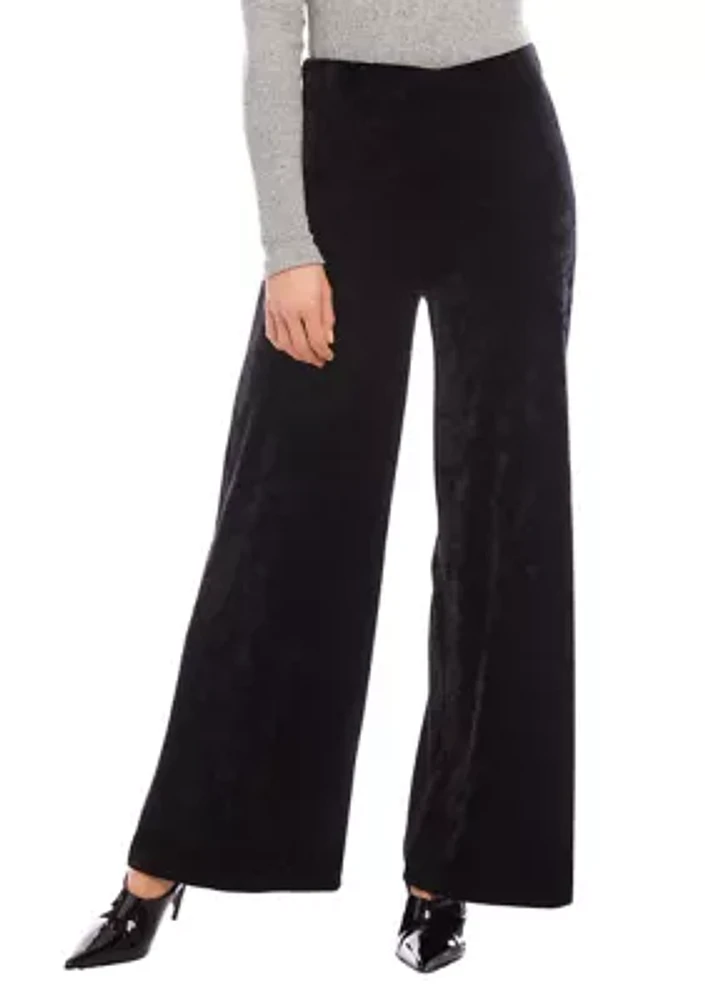 Women's Crushed Velvet Pants