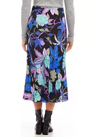 Women's Bias Cut Midi Skirt