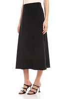 Women's Bias Cut Midi Skirt