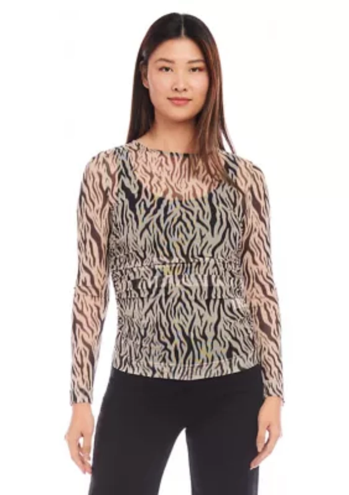 Women's Side Shirred Top