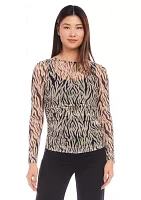 Women's Side Shirred Top