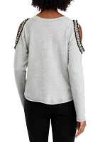 Women's Embellished Sweatshirt