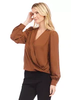 Women's Drape Front Top