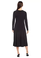 Women's Kate V Neck Midi Dress