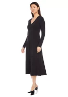 Women's Kate V Neck Midi Dress