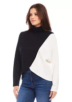 Women's Crossover Color Block Top