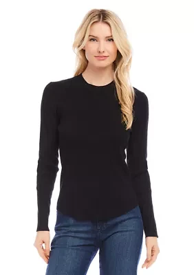 Women's Ribbed Long Sleeve Sweater