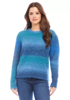 Petite Ombré Boucle Sweater