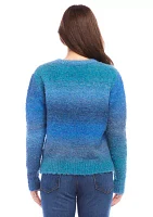 Women's Ombré Boucle Sweater