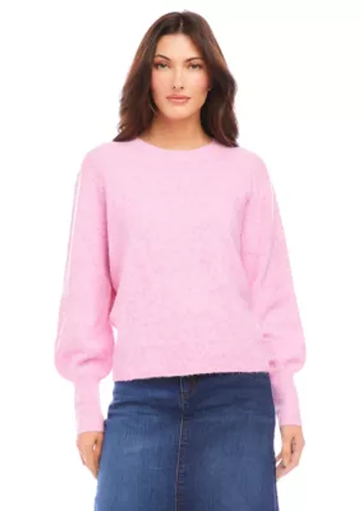 Petite Blouson Sleeve Sweater