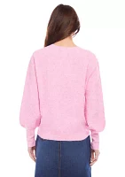 Petite Blouson Sleeve Sweater