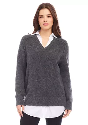 Women's Layered Sweater