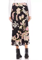 Women's Bias Cut Midi Skirt