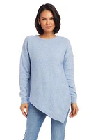 Women's Asymmetric Hem Sweater