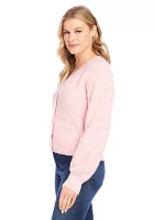 Petite Pearl Button Cardigan Sweater