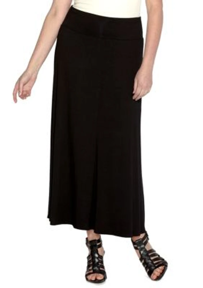 Plus Maxi Skirt