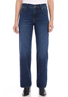 Women's Full Length Wide-Leg Jeans