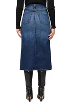 Women's Denim Midi Skirt