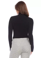 Women's Ribbed Turtleneck Sweater