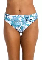 La Blanca Women's Santorini Sun Shirred Band Hipster Bathing Suit Bottoms