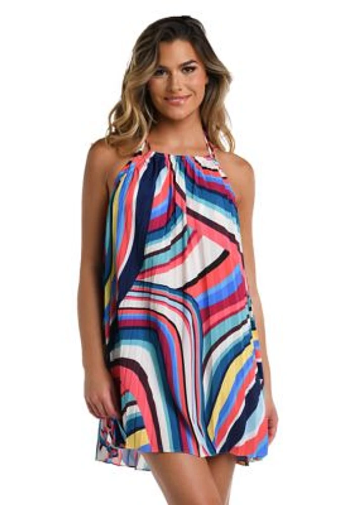 Slice of Paradise Trapeze Swim Coverup Dress