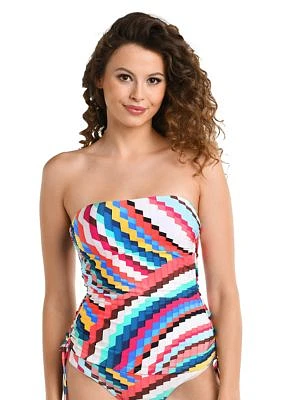 Slice of Paradise Bandeau tankini Top