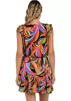 Tropic Waves Cover Up Dress