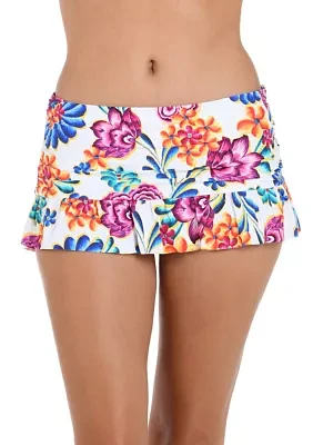 Paradiso Ruffle Swim Skirt