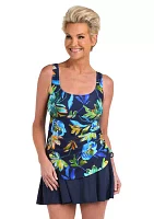 Indigo Vineyard Adjustable Tank Swimdress