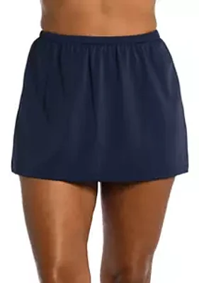 Maxine of Hollywood Swim Solid Powernet Skirt