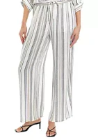 A. Byer Juniors' Striped Easy Pants