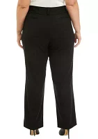 Plus Curvy Fit Bootcut Pants