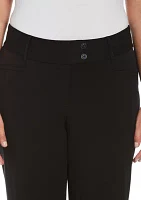 Plus Curvy Fit Short Bootcut Pants