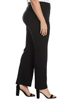 Plus Stretch Crepe Pants