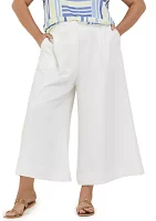 Plus Wide Culotte Pants