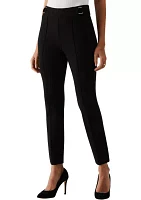 Petite Slim Leg Ankle Pants with Hardware