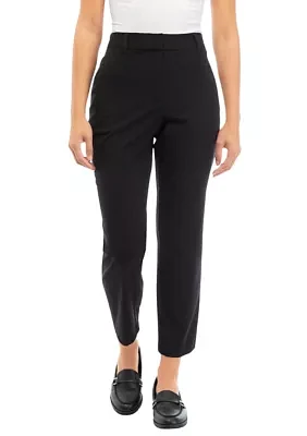 Petite Straight Leg Ankle Pants