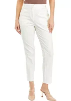 Petite Seamed Ankle Pants