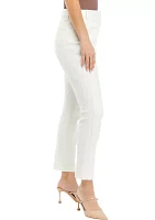 Petite Seamed Ankle Pants