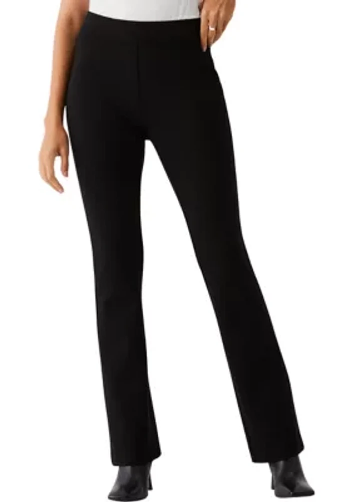 Women's Short Length Bootcut Pull-On Pants