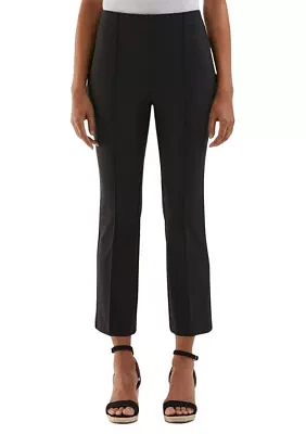 Women's Pintuck Pull On Crop Pants