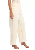 Women's Crease Front Wide Leg Pants