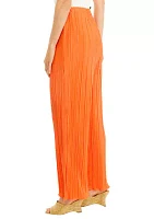 Wome's Wide Leg Pleated Pants