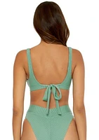 Line Sand Scoop Neck Swim Top