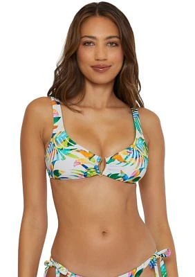 Isla Verde Tropical Swim Top